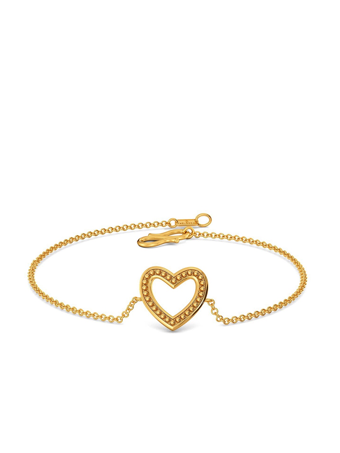 

MELORRA Club Love 18KT Gold Bracelet-3.45gm