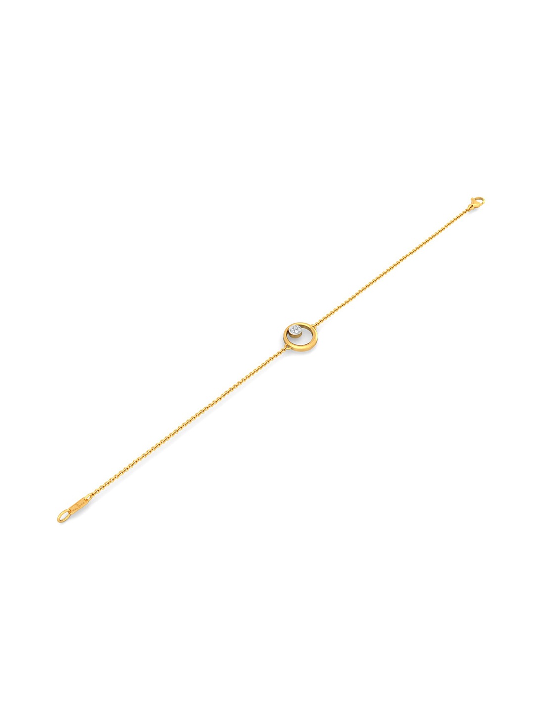 

MELORRA Sunflower 18KT Gold Diamond Bracelet-2.77gm