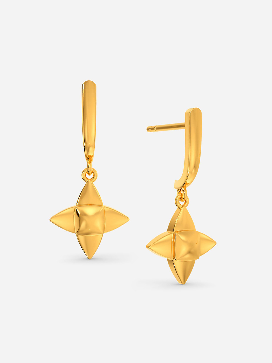 

MELORRA Sustain-In Petals 18KT Gold Earrings-3.4gm