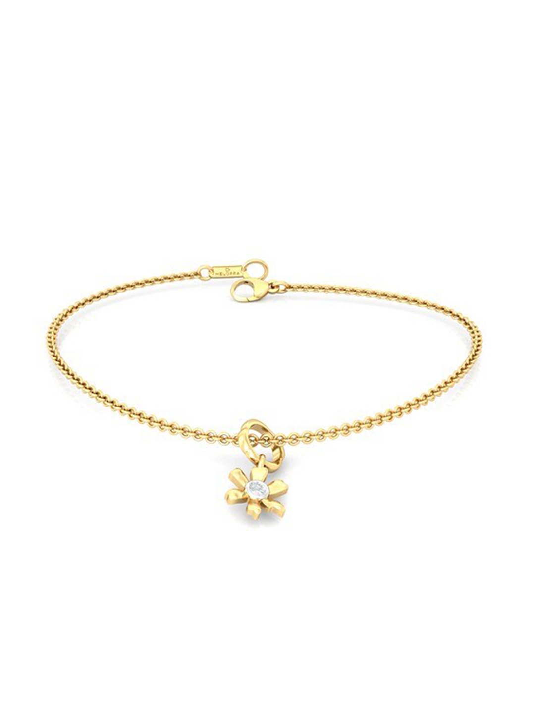 

MELORRA Spring Promise 18KT Gold Diamond Bracelet-2.56gm