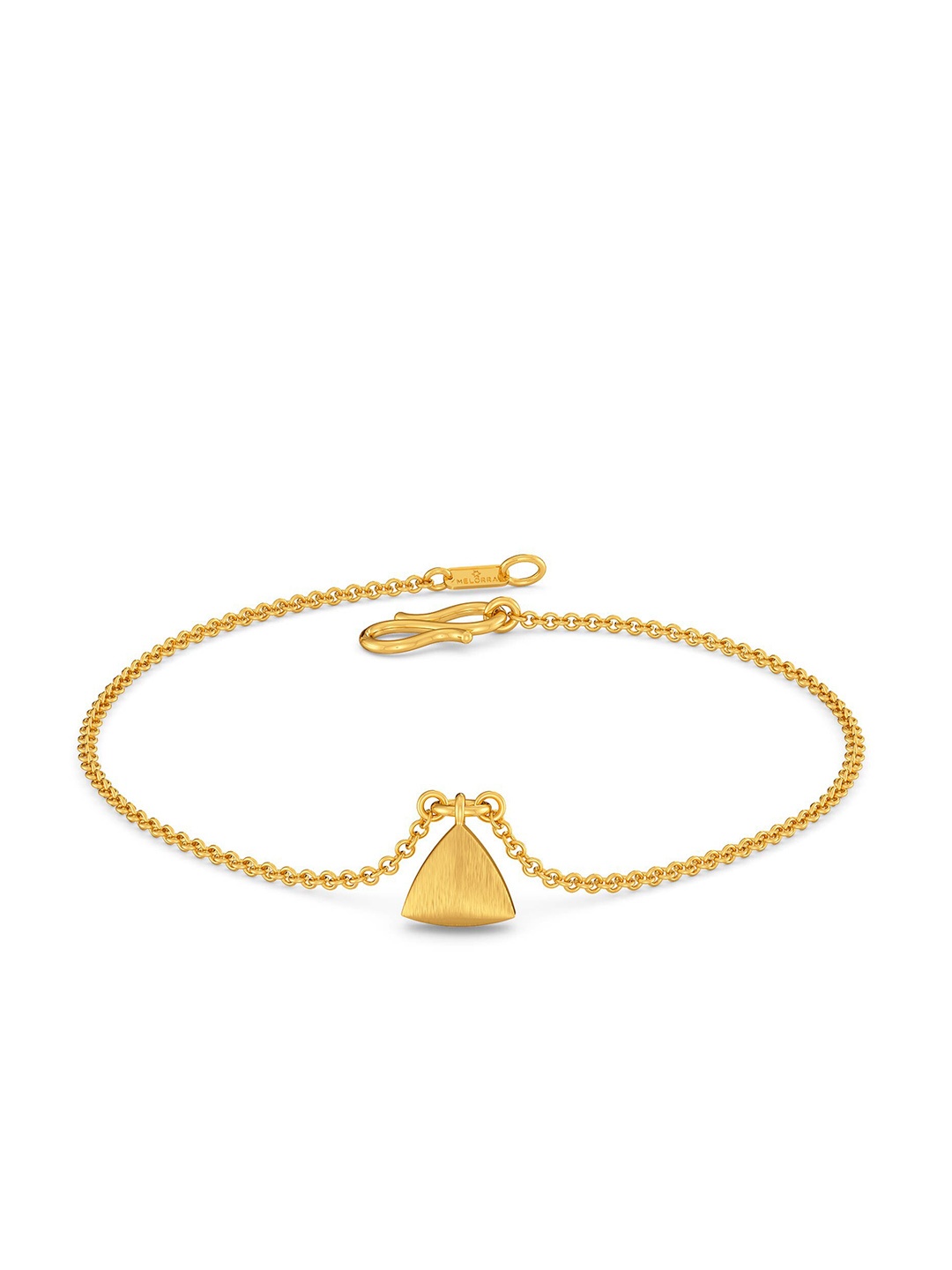 

MELORRA Arrowed 18KT Gold Bracelet-3.05gm
