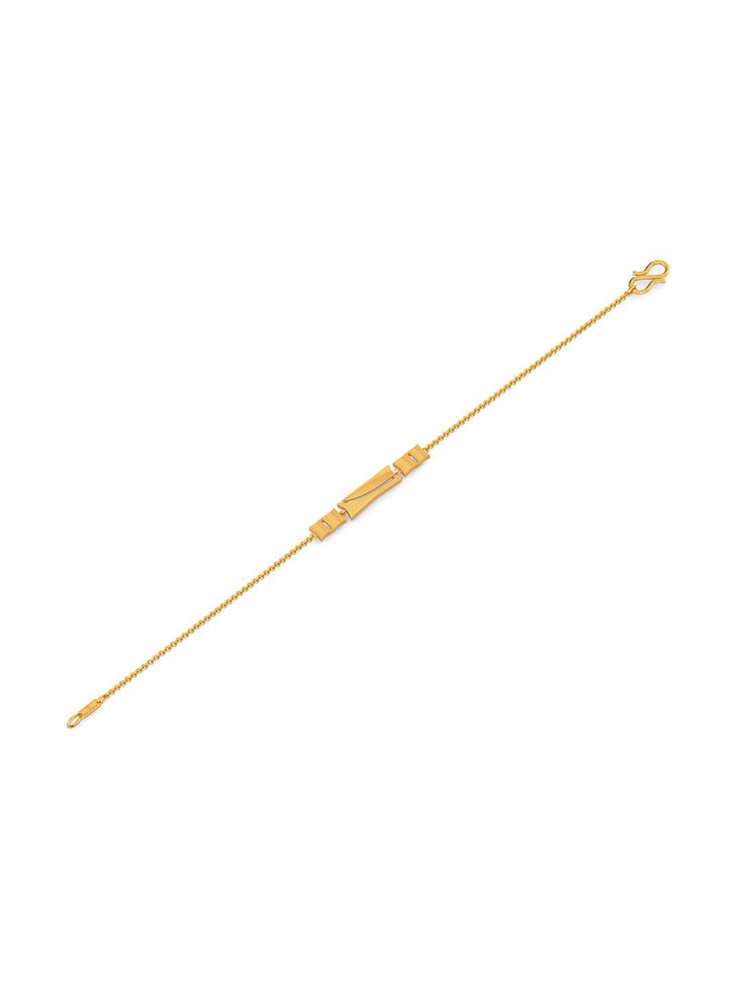

MELORRA French Fashion 18KT Gold Bracelet-3.47gm