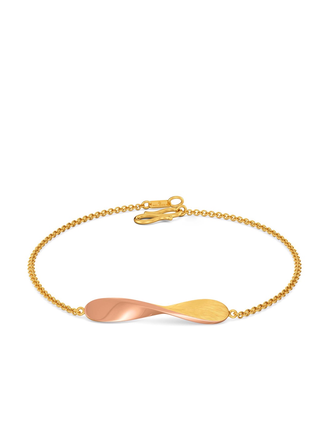 

MELORRA Safari Poise 18KT Gold Bracelet-3.35gm