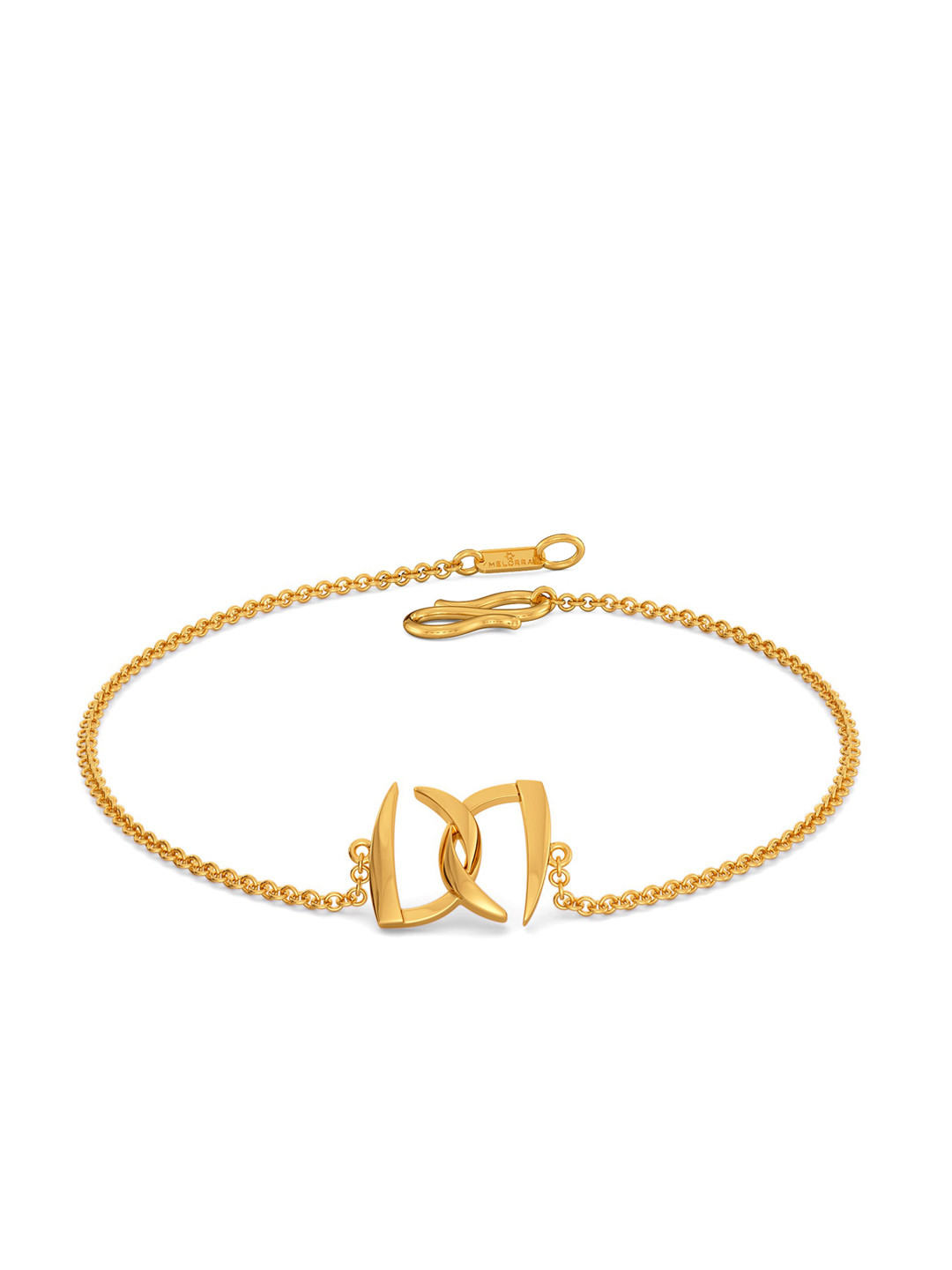

MELORRA Hint of A Hat 18KT Gold Bracelet - 3.21 gm