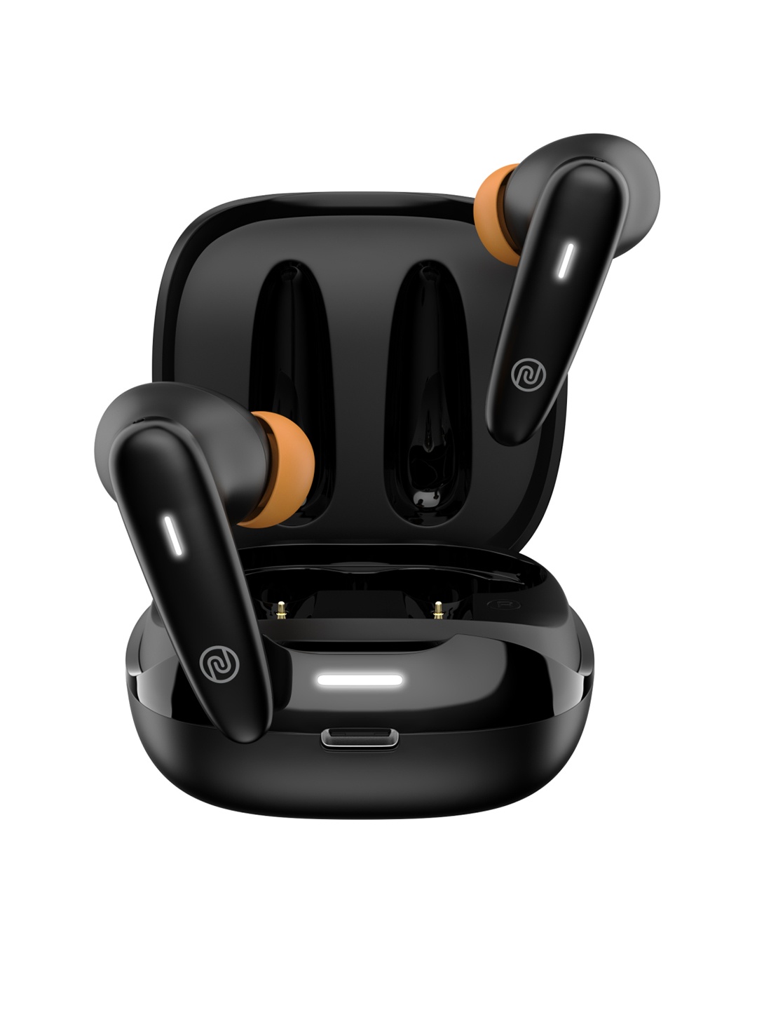 

NOISE Black VS401 Truly Wireless Earbuds with 50 hrs Playtime and Quad Mic ENC