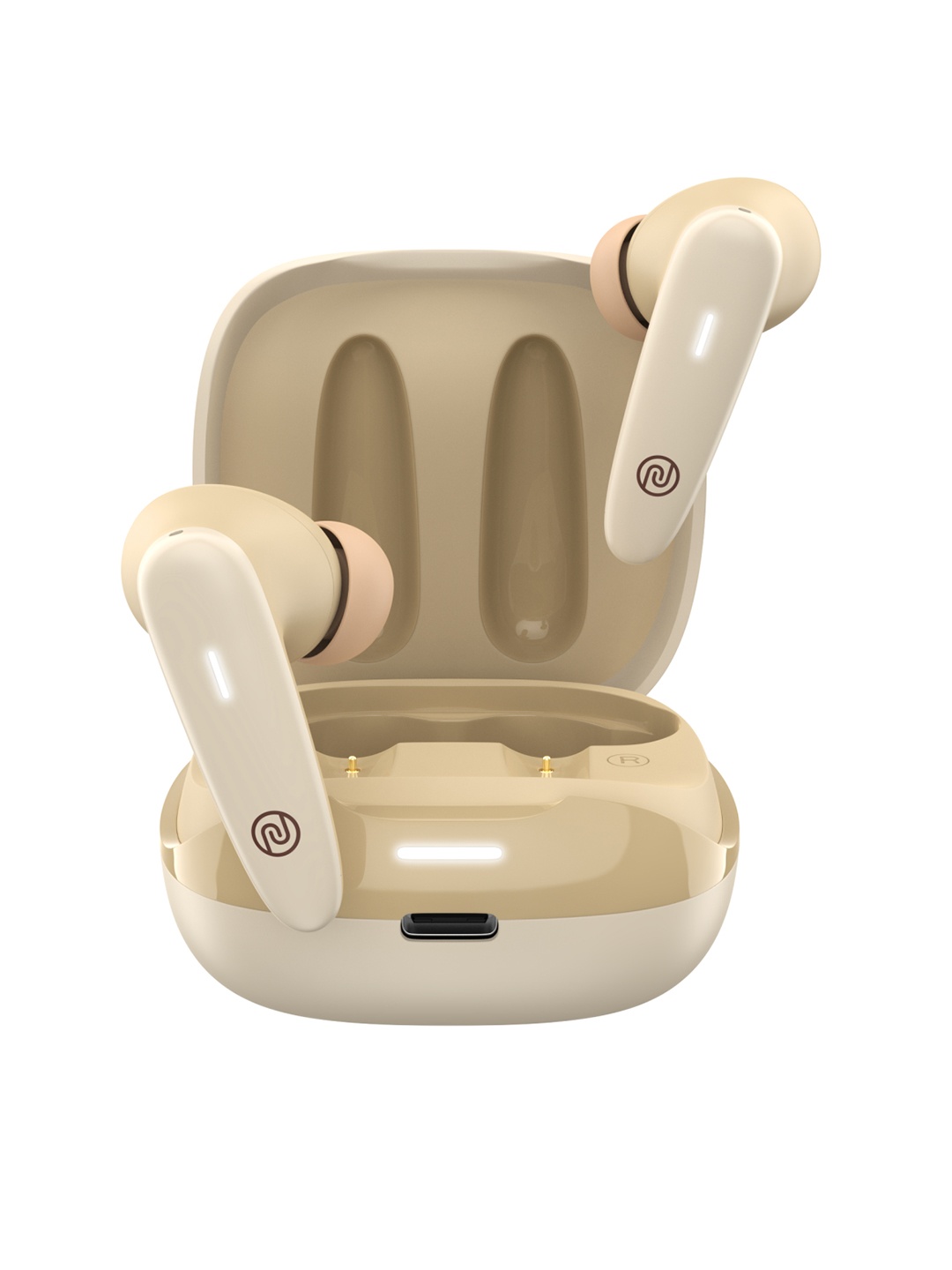 

NOISE Beige VS401 Truly Wireless Earbuds with 50 hrs Playtime and Quad Mic ENC