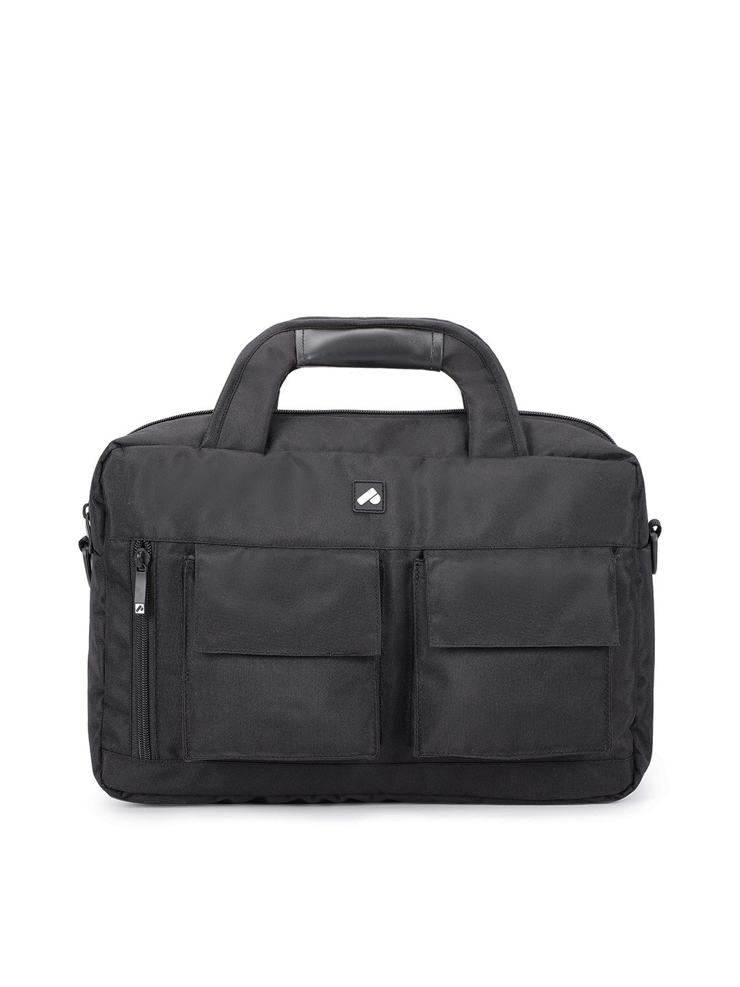 

Polestar Textured Messenger Bag, Black