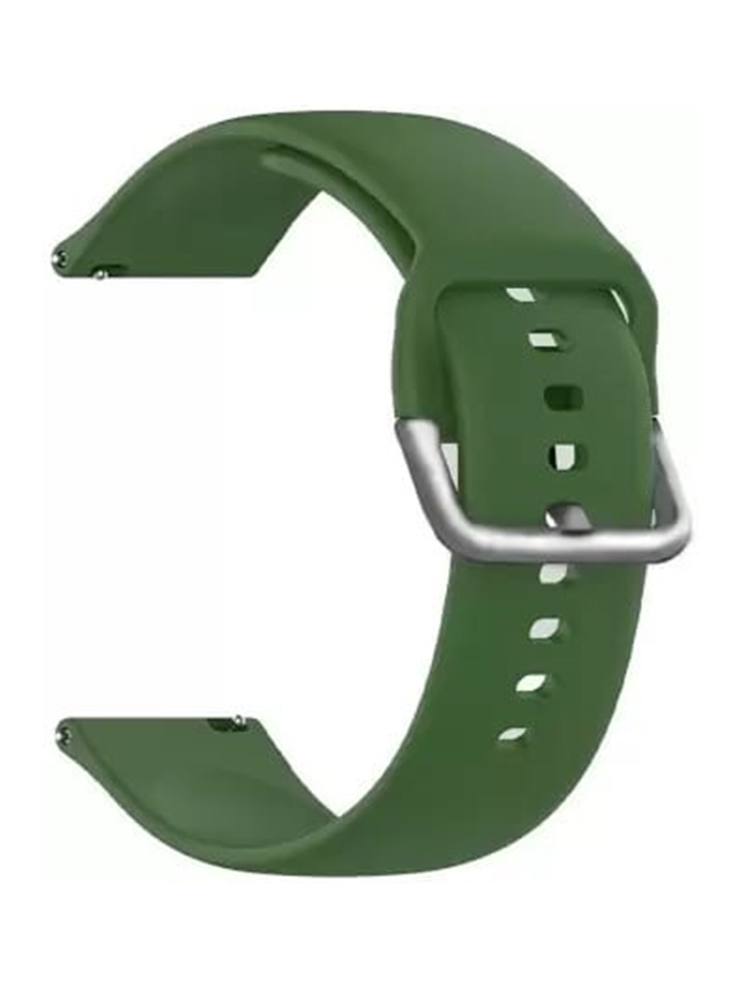 

CERO Silicone Buckle Lock Watch Straps, Green