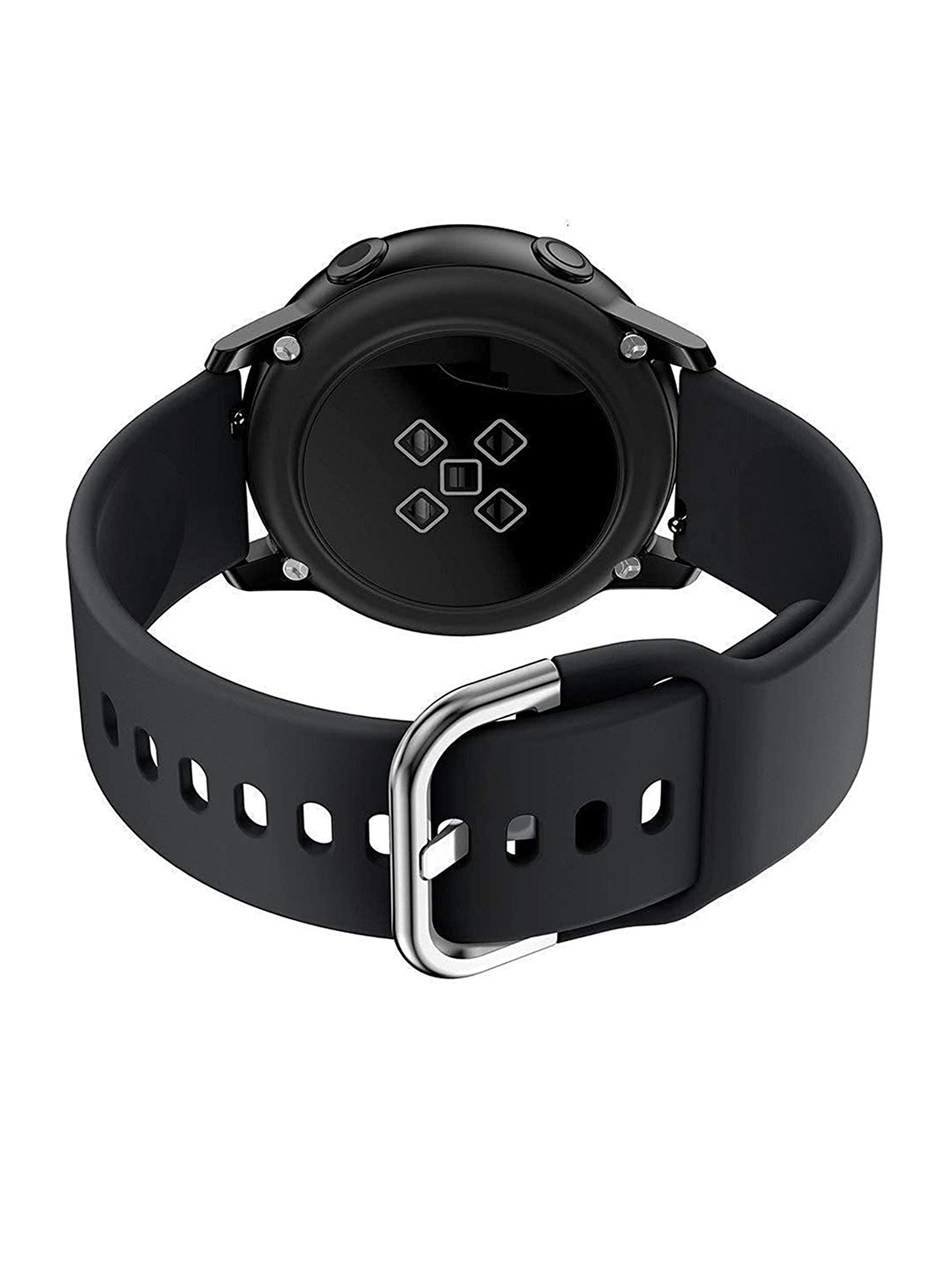 

CERO Silicone Smartwatch Strap, Black