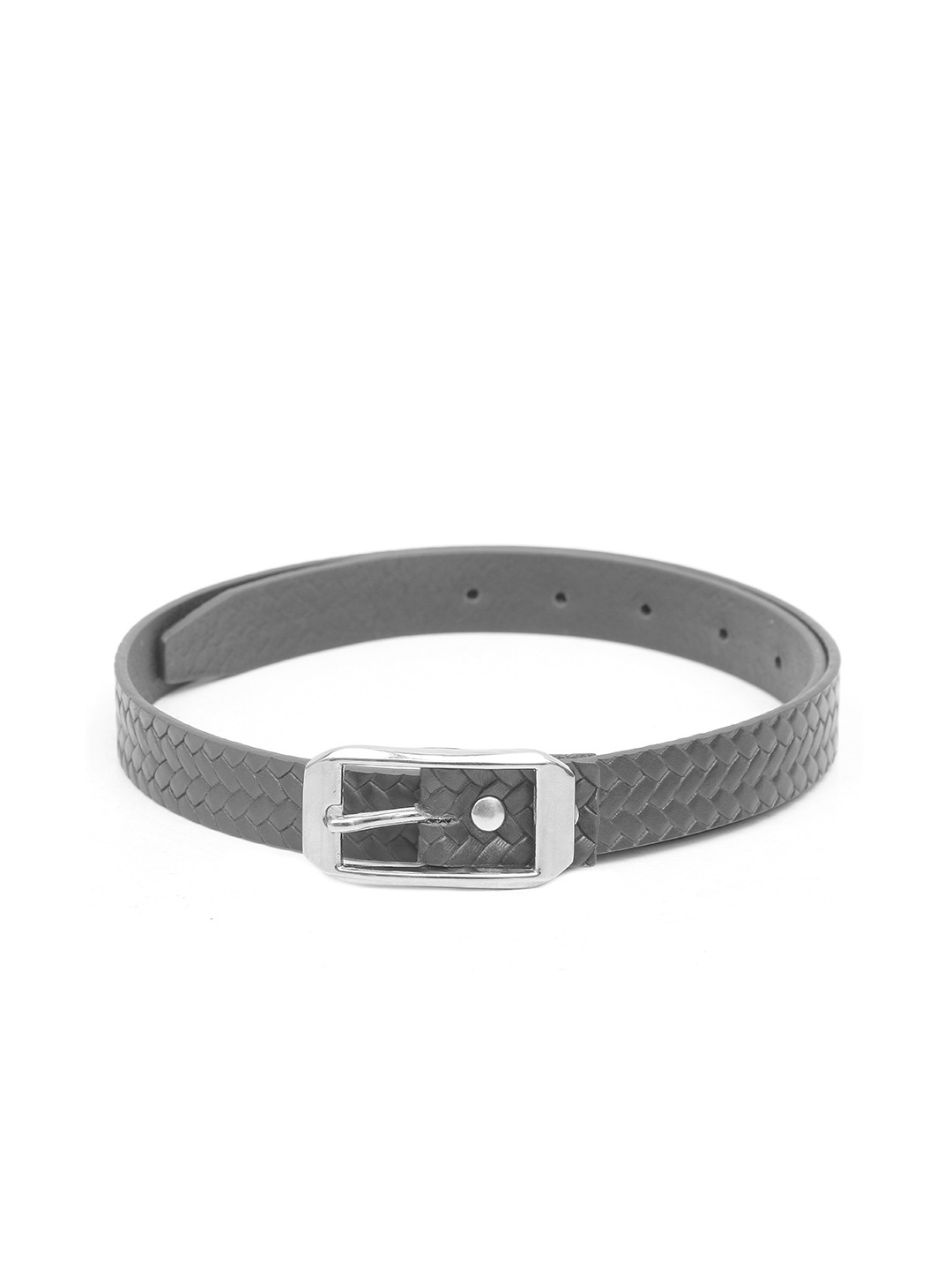 

Calvadoss Women Textured Leather Wide Belt, Black