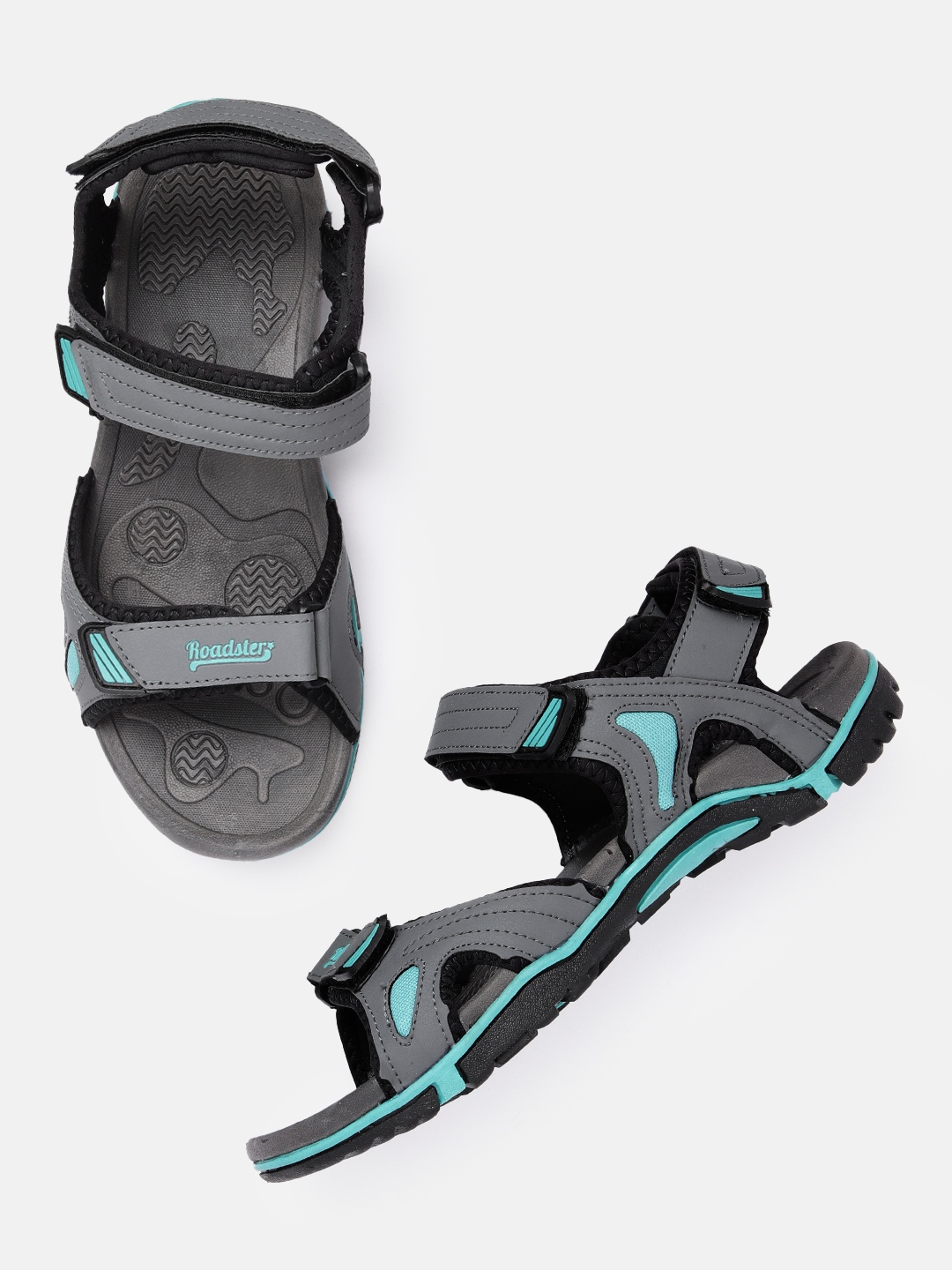 

Roadster Men Sports Sandals, Grey