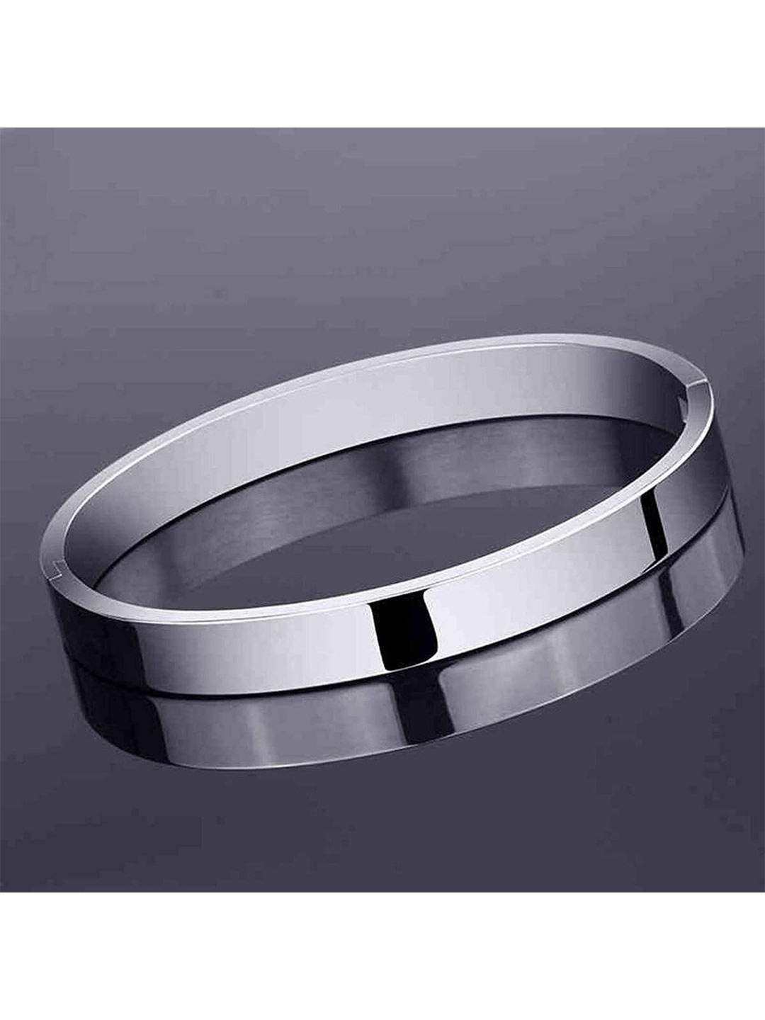 

MYKI Women Silver-Plated Kada Bracelet