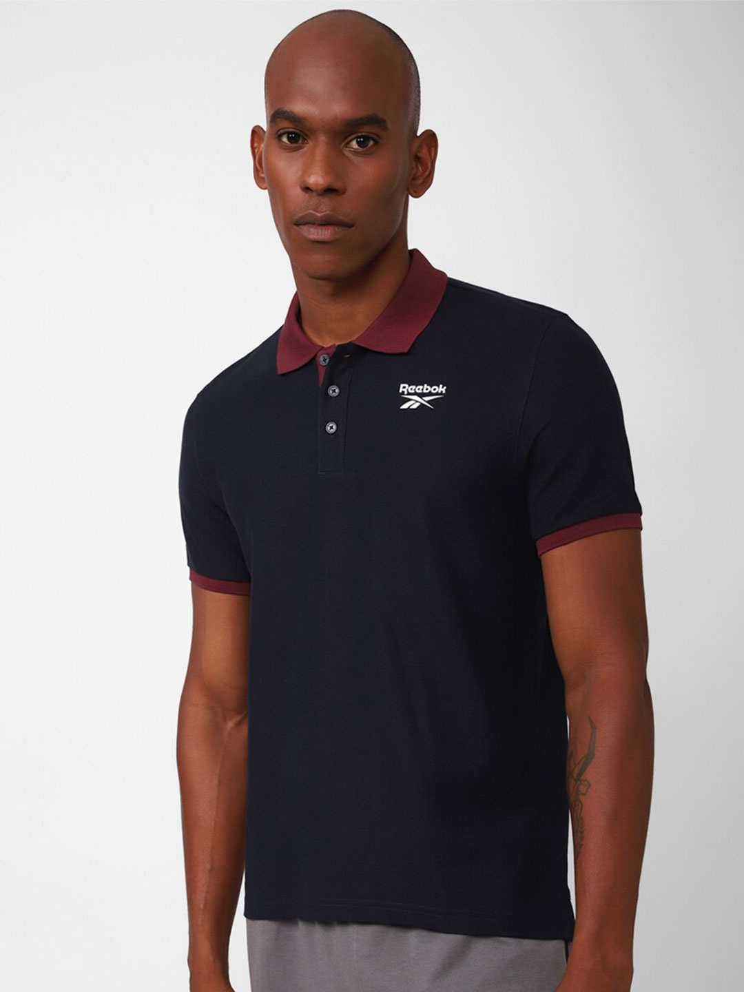 

Reebok Training Foundation Polo T-Shirt, Navy blue