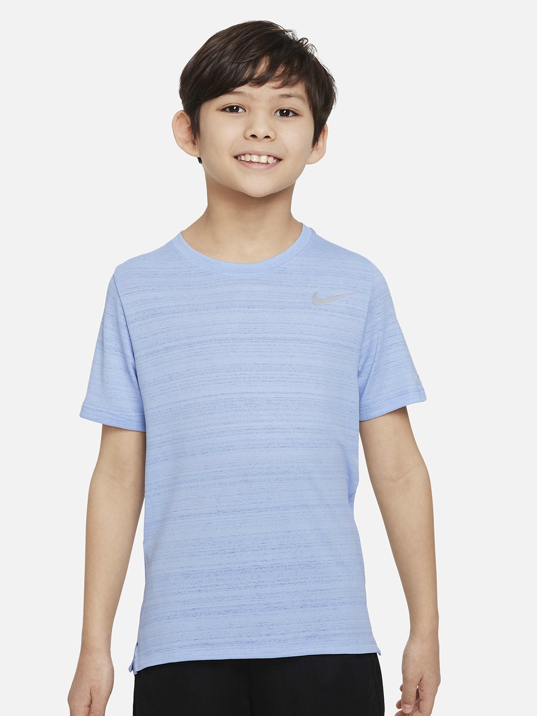 

Nike Boys Dri-FIT Miler Training T-Shirt, Blue