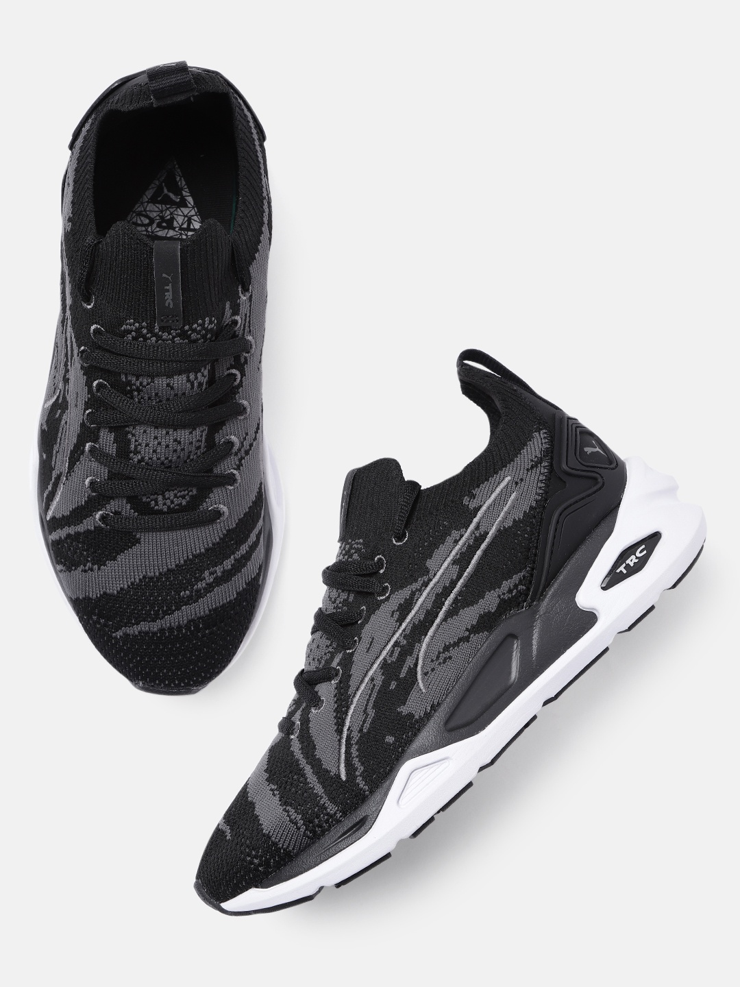

Puma Unisex Printed Sneakers, Black