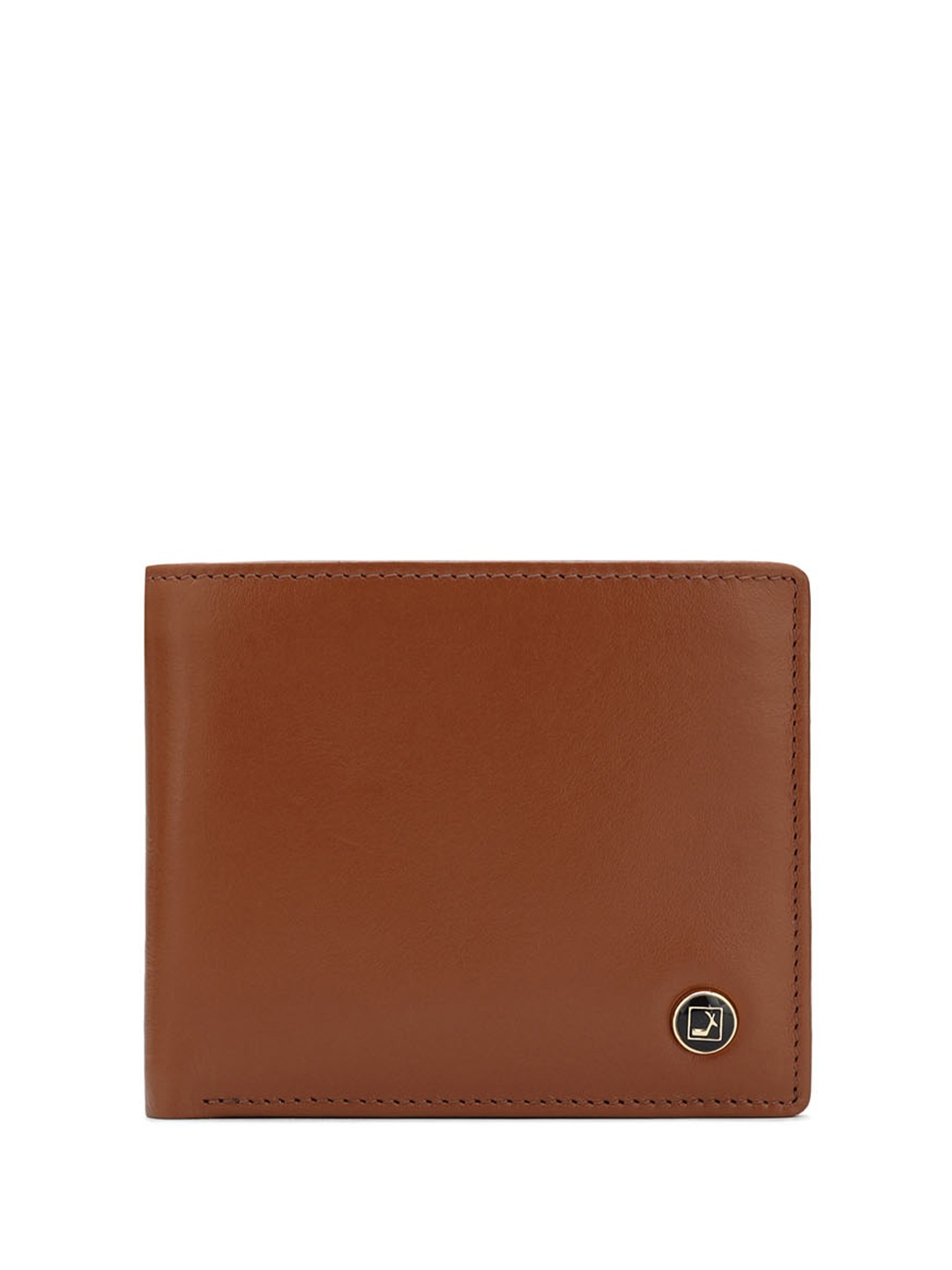 

Da Milano Men Leather Two Fold Wallet, Brown