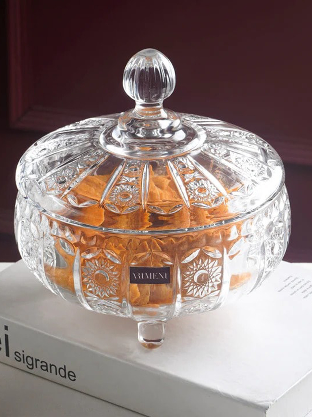 

THE ARTMENT Transparent Glass Food Container Jar