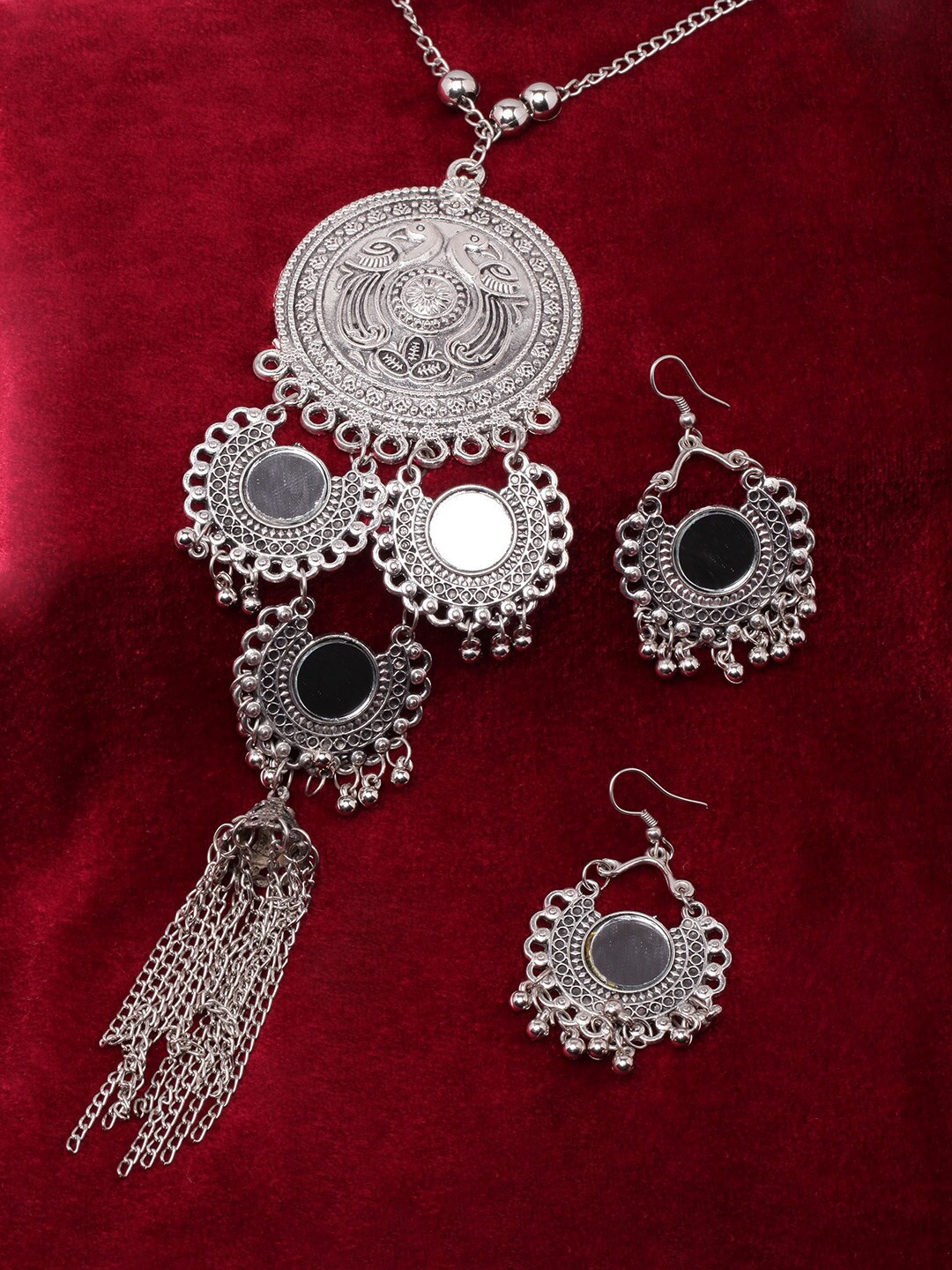 

DIVA WALK Silver-Plated Jewellery Set