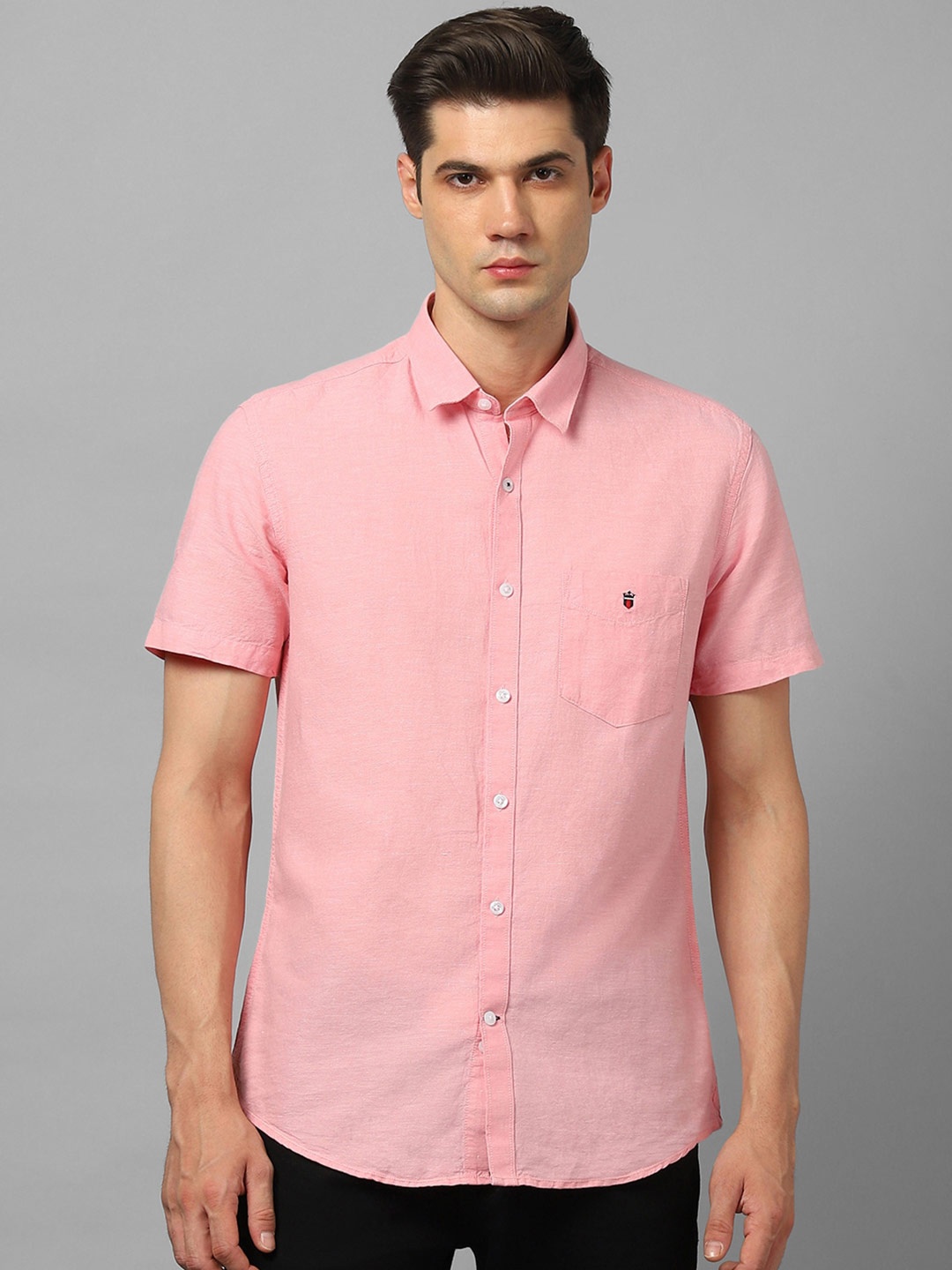 

Louis Philippe Sport Slim Fit Opaque Casual Shirt, Pink