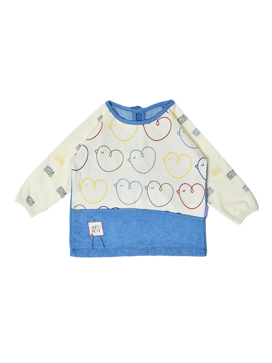 

MiArcus Kids Printed Apron, White