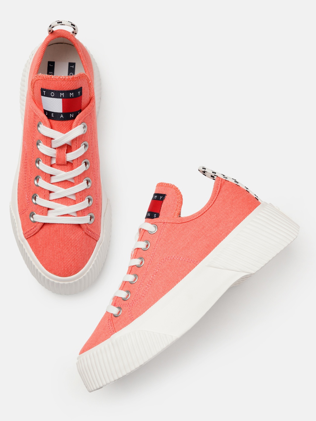 

Tommy Hilfiger Women Sneakers, Coral