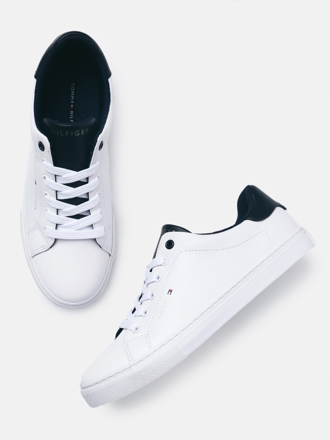 

Tommy Hilfiger Women Solid Sneakers, White
