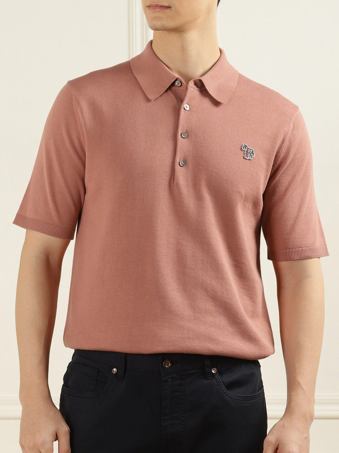 

PS By Paul Smith Polo Collar T-shirt, Orange
