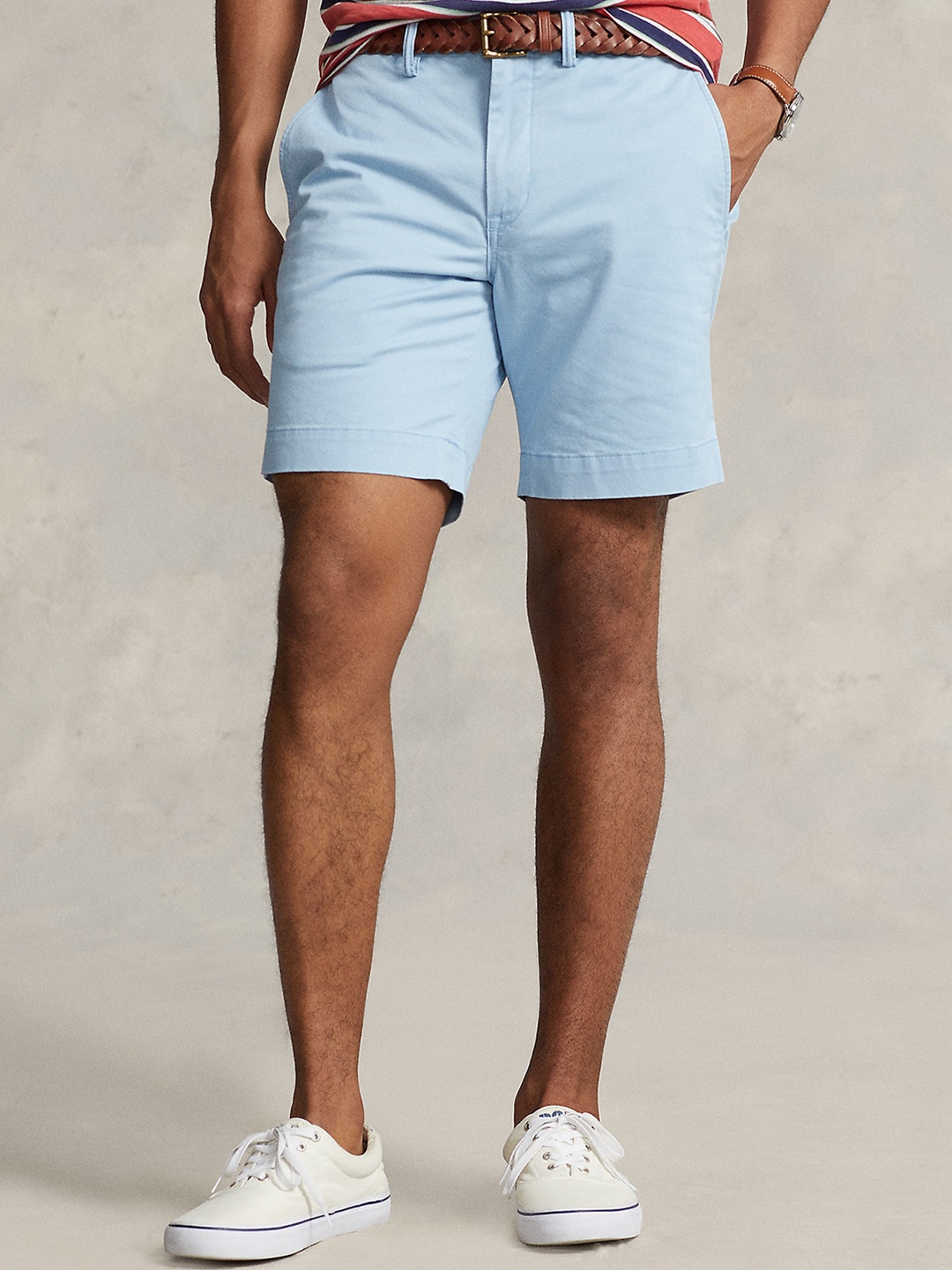 

Polo Ralph Lauren Men Mid Rise Chino Shorts, Blue