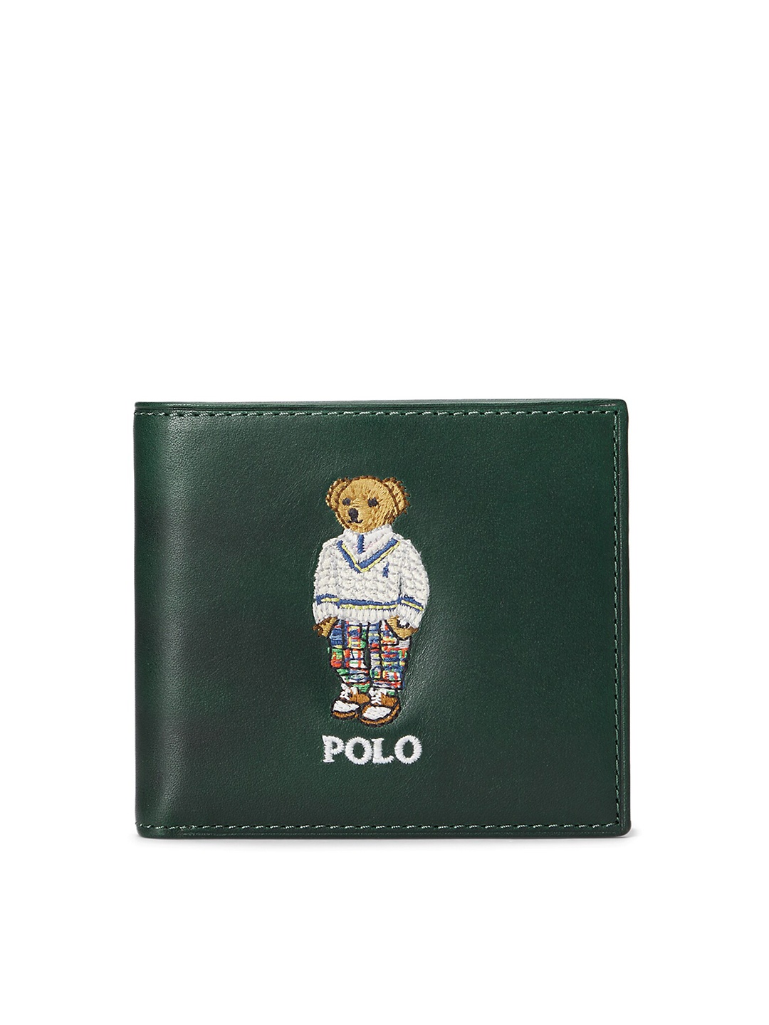 

Polo Ralph Lauren Embroiderd Two Fold Wallet, Green