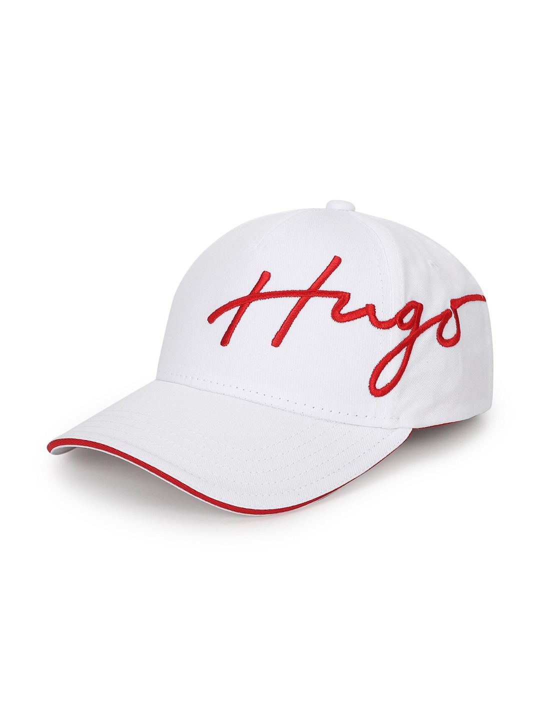 

HUGO Men Embroidered Baseball Cap, White