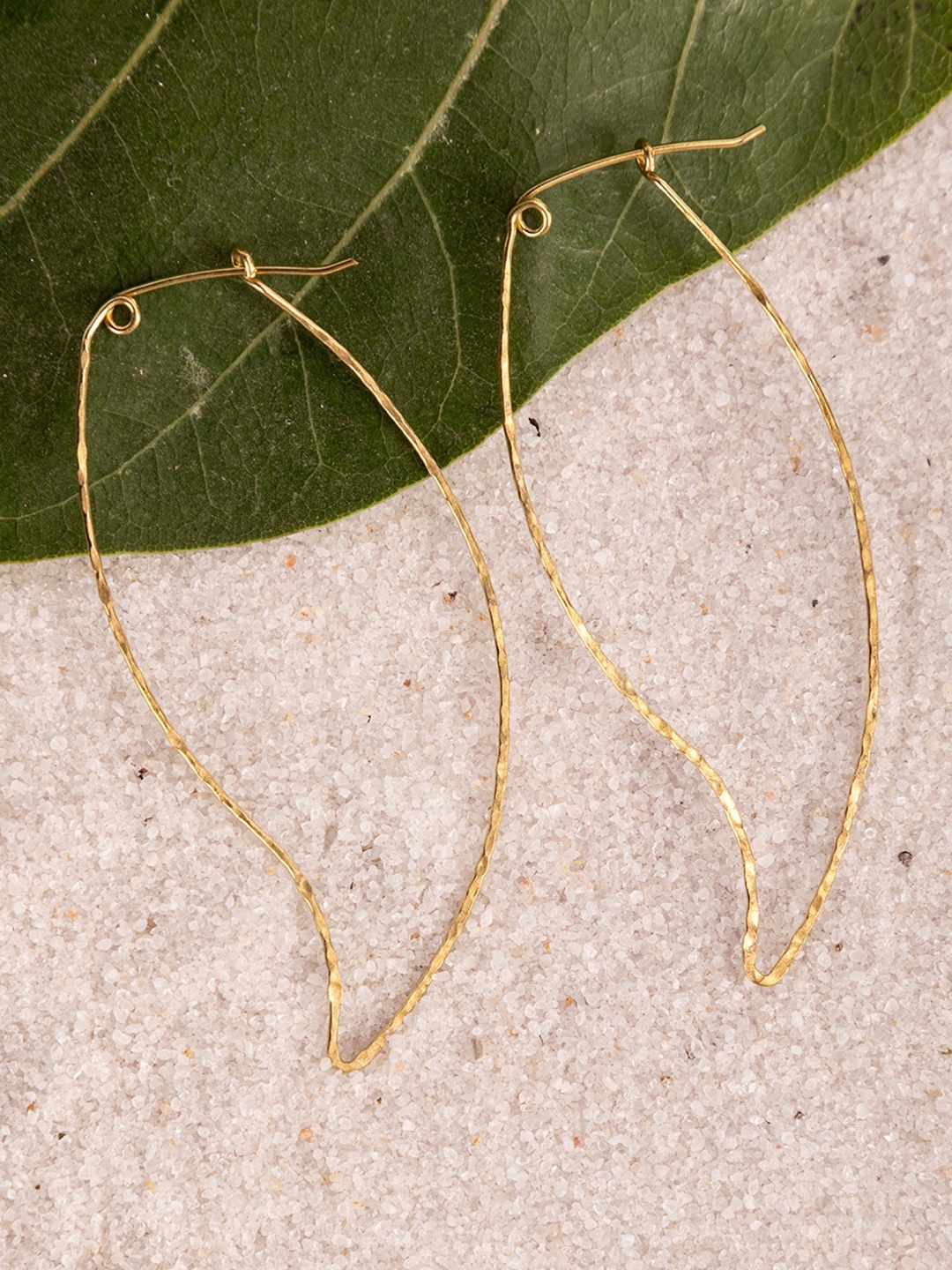 

Studio One Love Contemporary Hoop Earrings, Gold