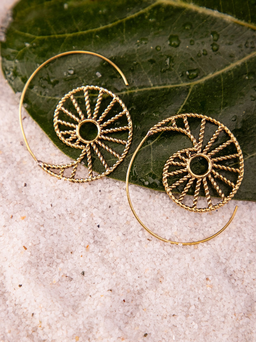

Studio One Love Circular Hoop Earrings, Gold