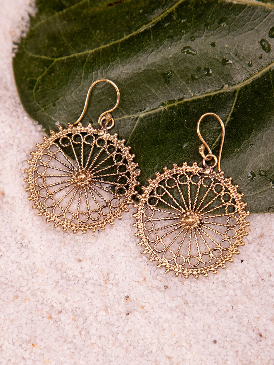 

Studio One Love Circular Hoop Earrings, Gold