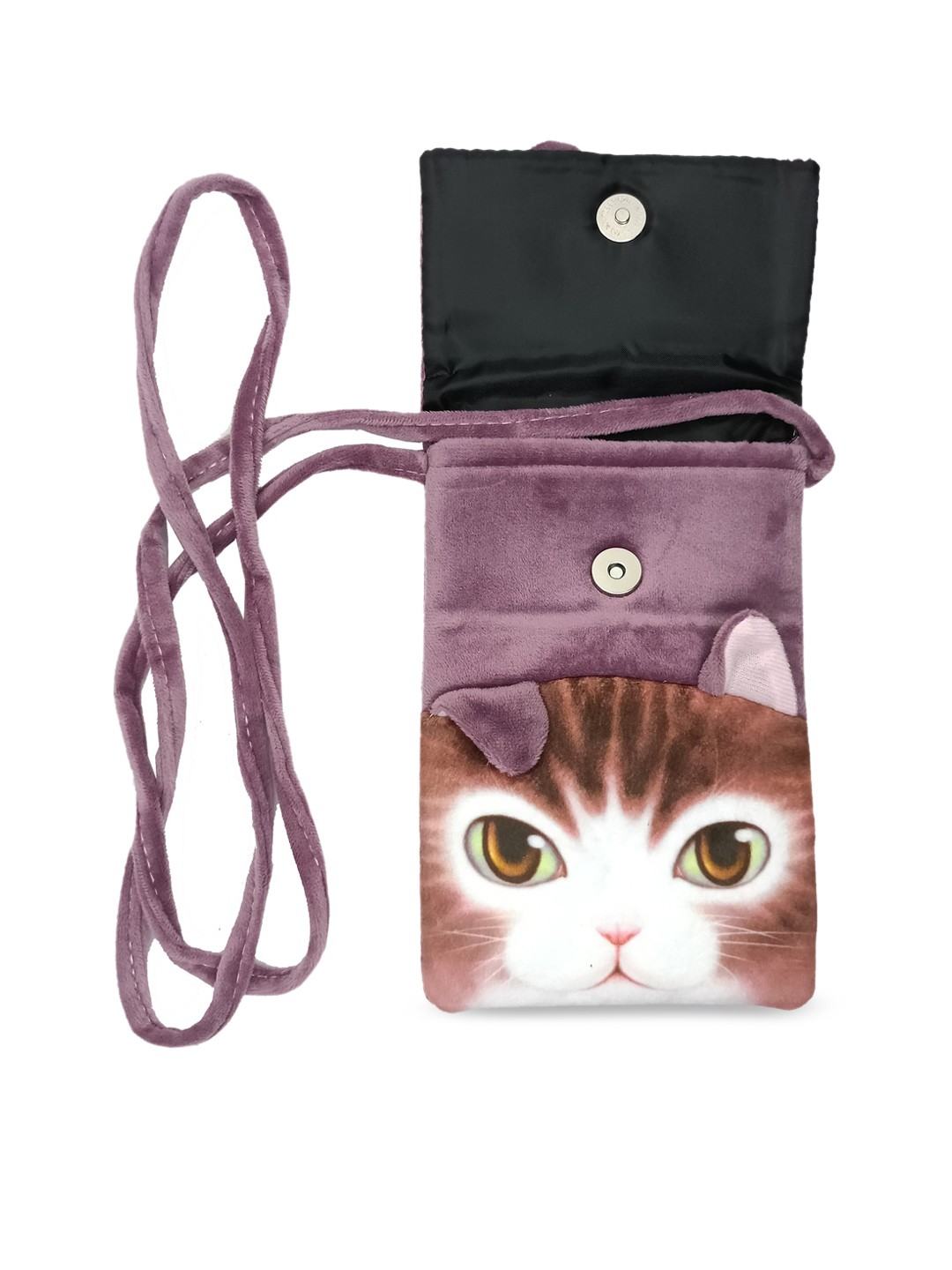 

IMARS Women Printed Sling Bag With Bow, Violet
