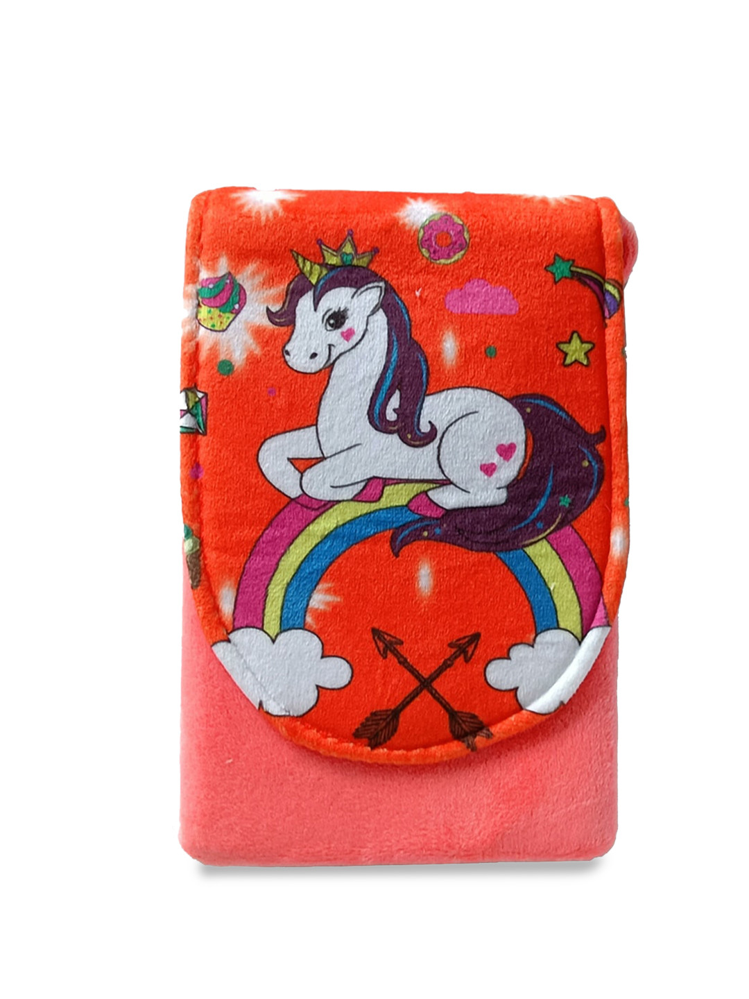 

IMARS Coral Textured Bucket Sling Bag with Applique