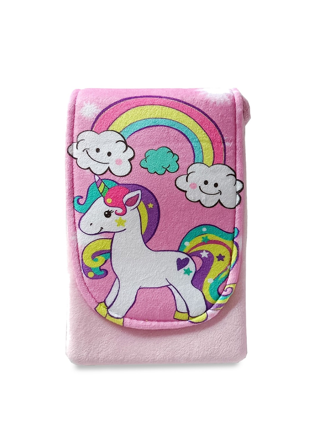 

IMARS Girls Printed Structured Sling Bag, Pink