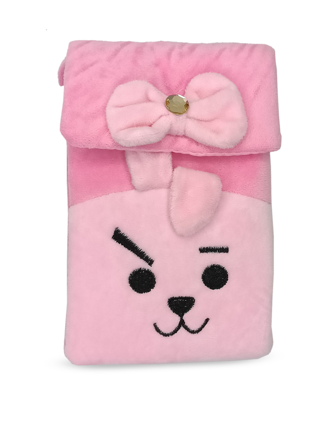 

IMARS Shopper Sling Bag With Bow Detail, Pink