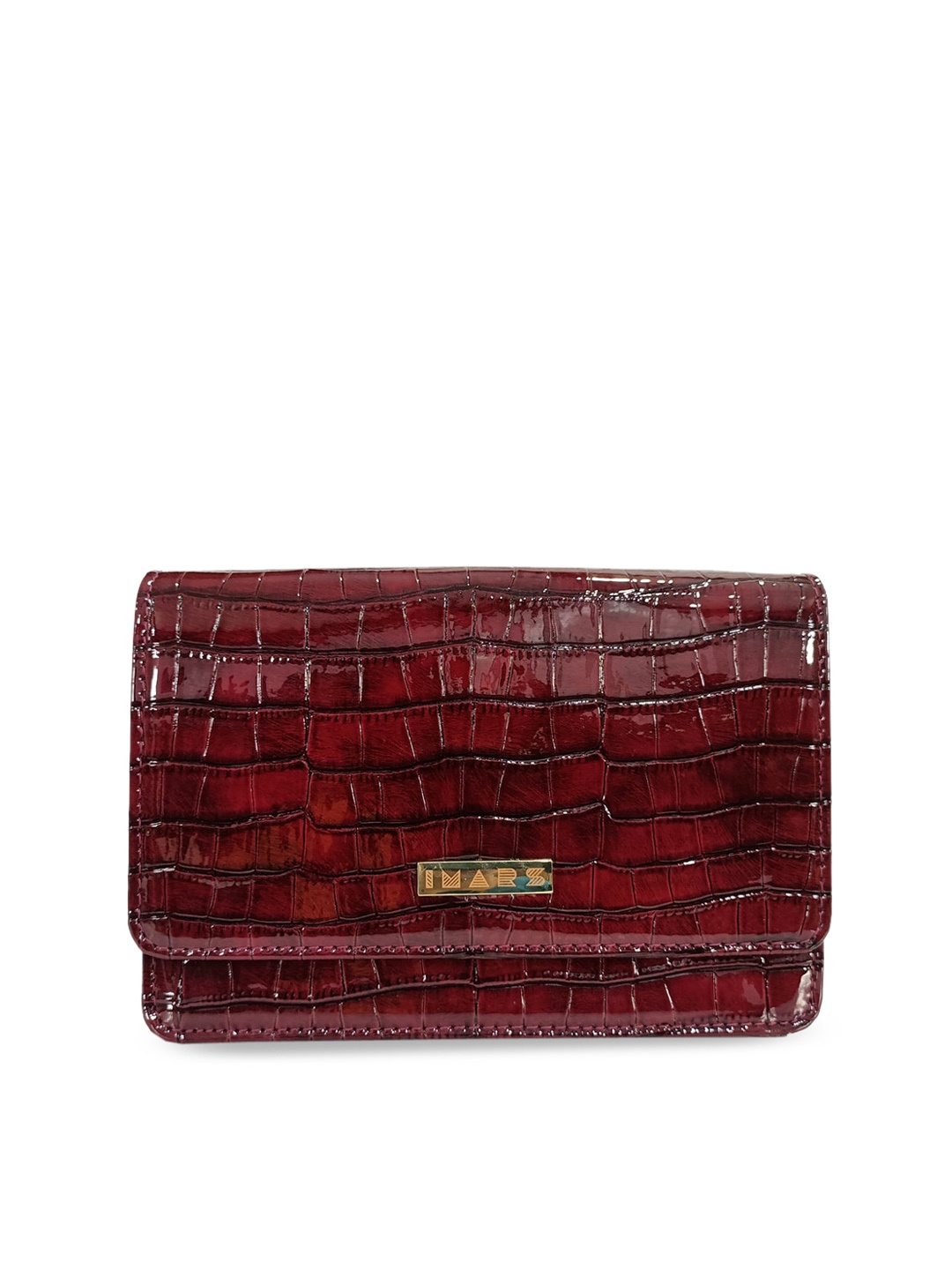 

IMARS Textured Structured Sling Bag, Brown