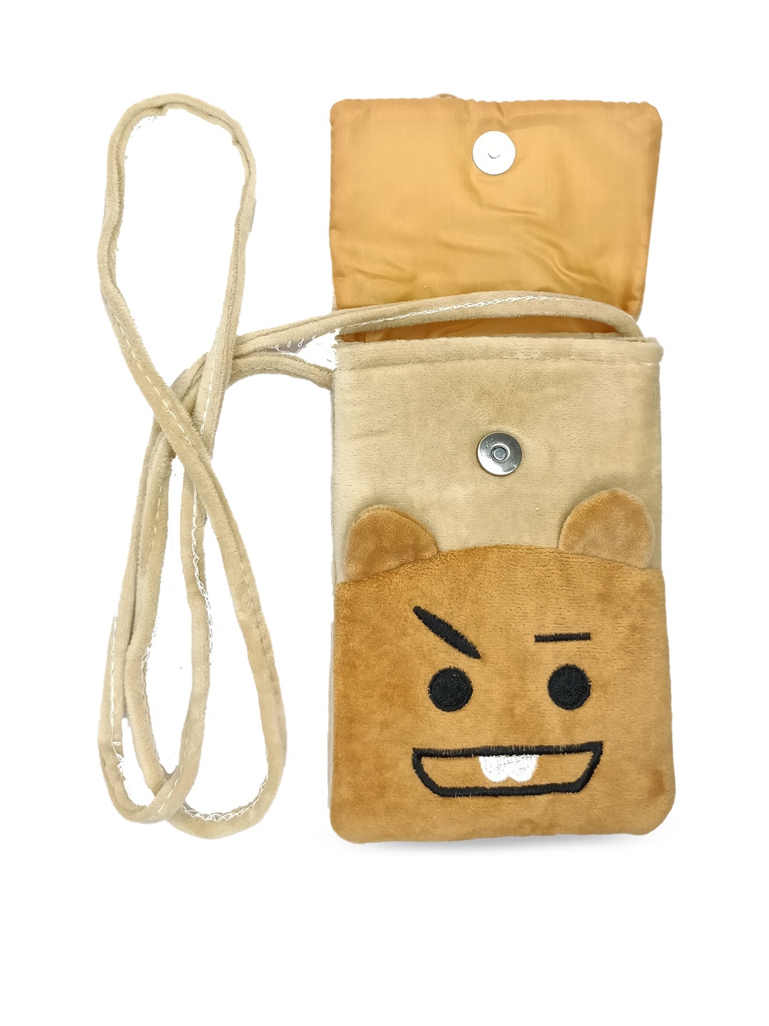 

IMARS Shopper Sling Bag With Bow Detail, Brown