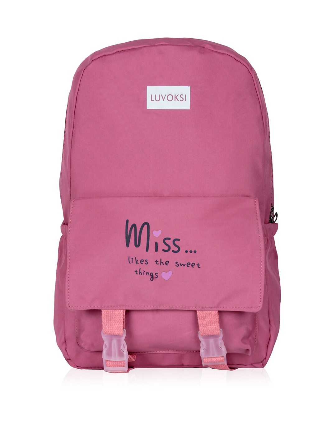 

Luvoksi Women Printed Casual Backpack, Pink