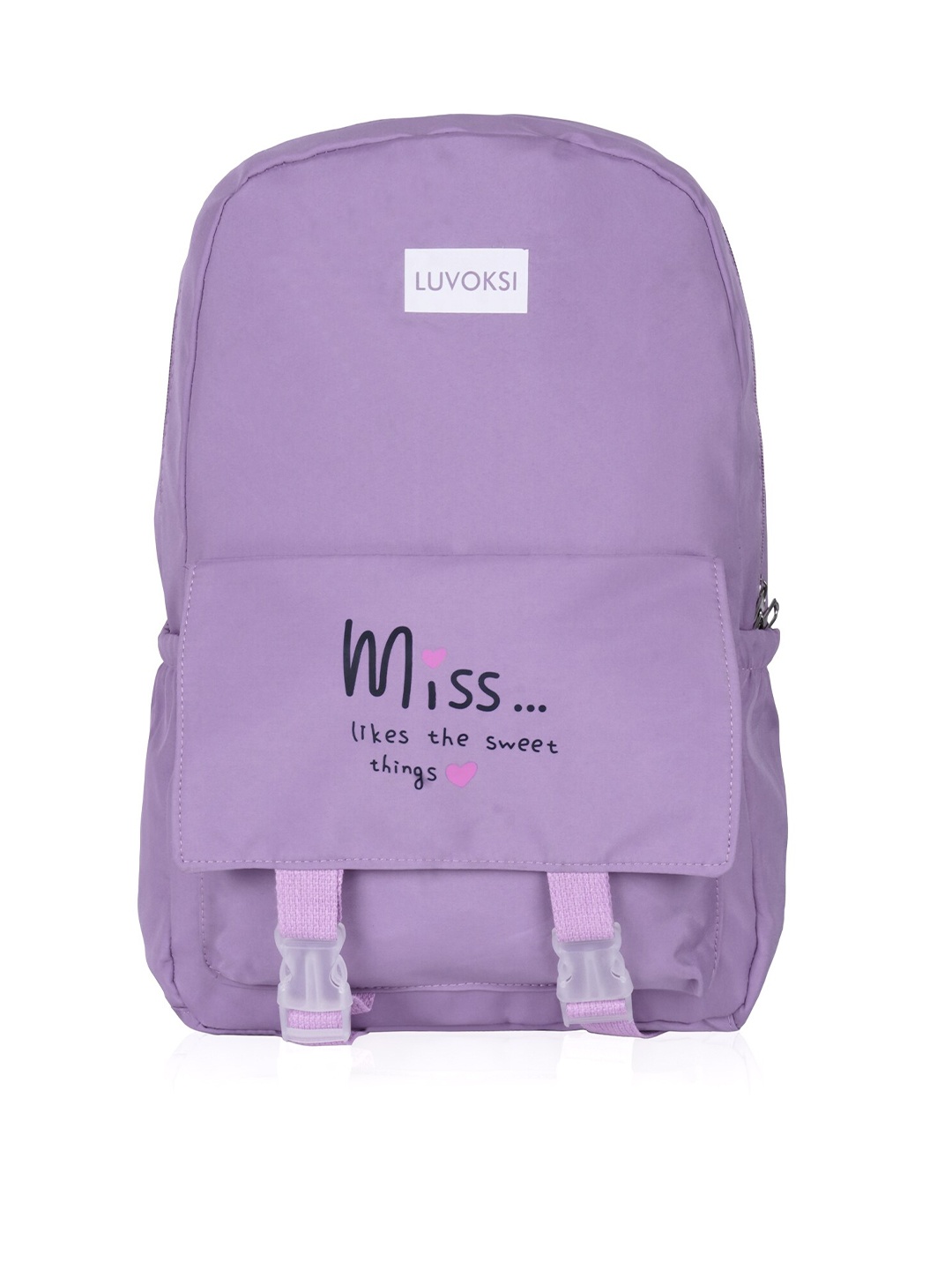 

Luvoksi Women Printed Casual Backpack, Purple