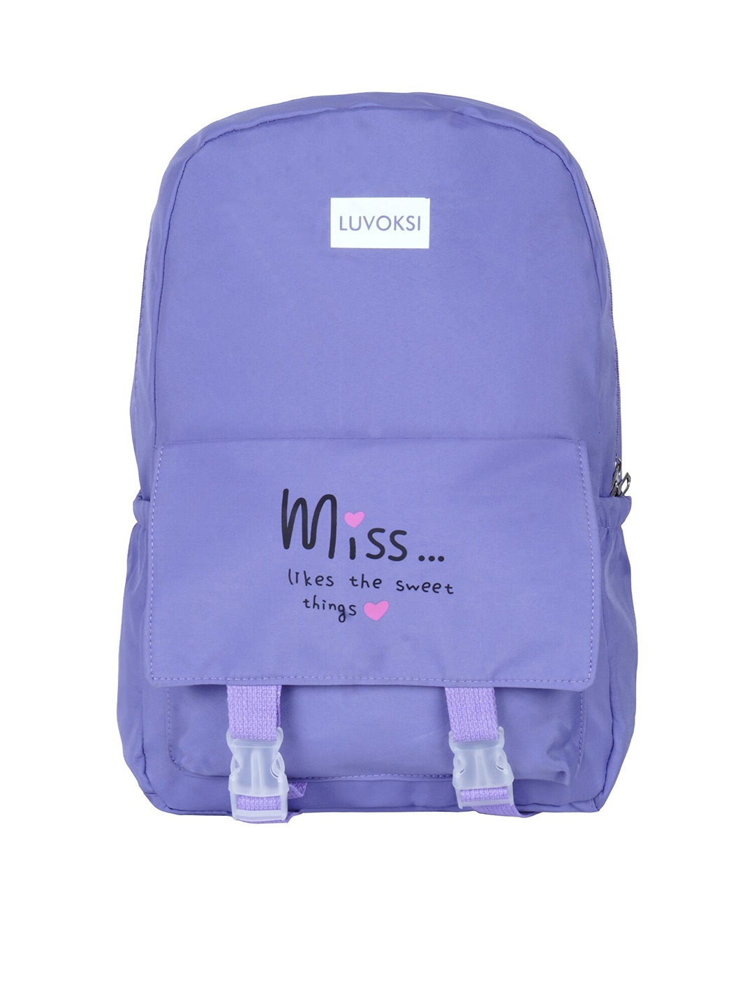 

Luvoksi Women Printed Casual Backpack, Violet