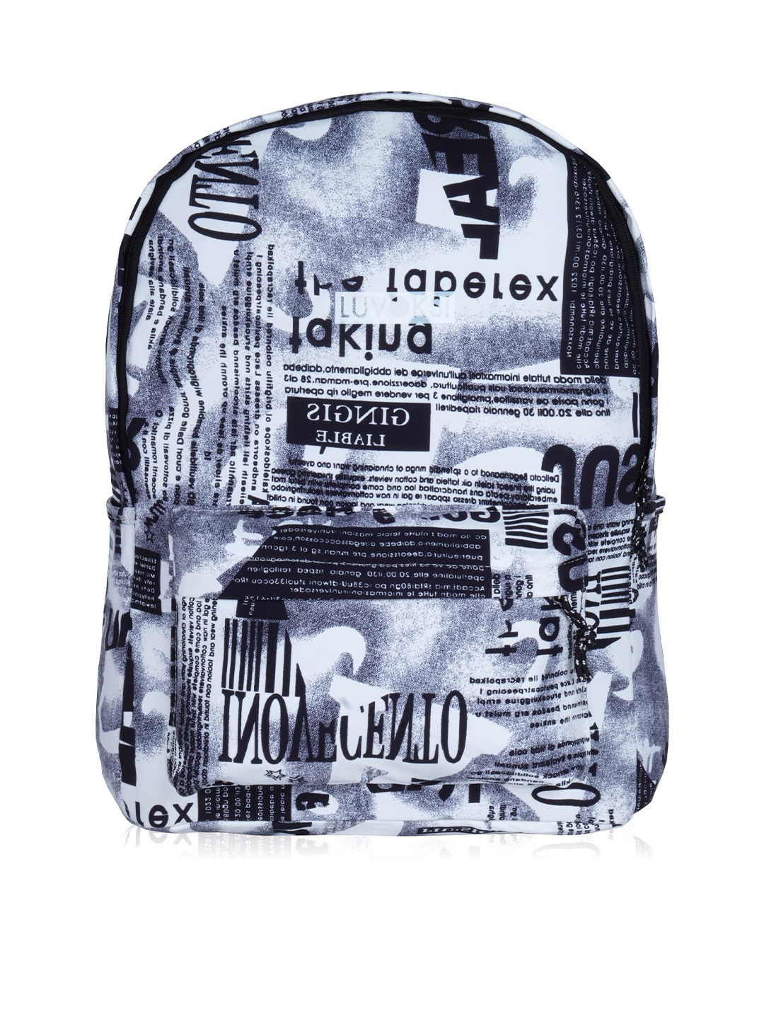 

Luvoksi Women Graphic Printed Casual Backpack, White