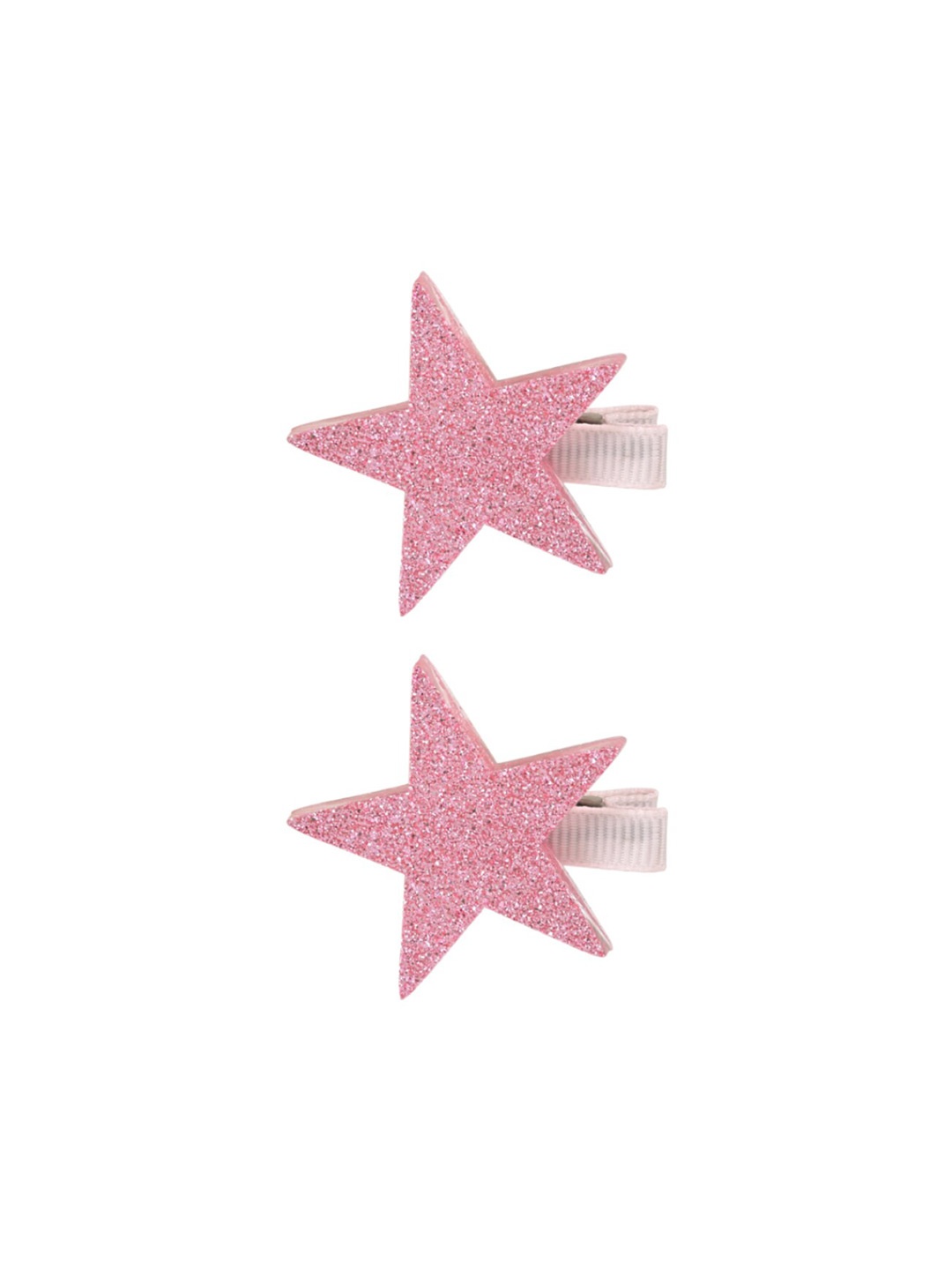 

Aye Candy Girls Set of 2 Glitter Star Alligator Hair Clip, Pink