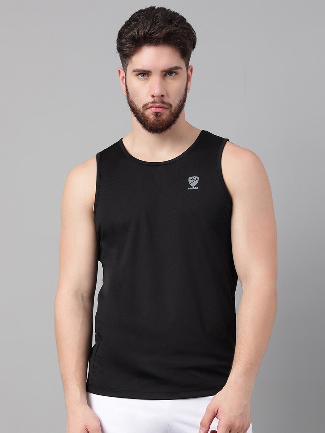 

UNPAR Sleeveless Sports T-shirt, Black