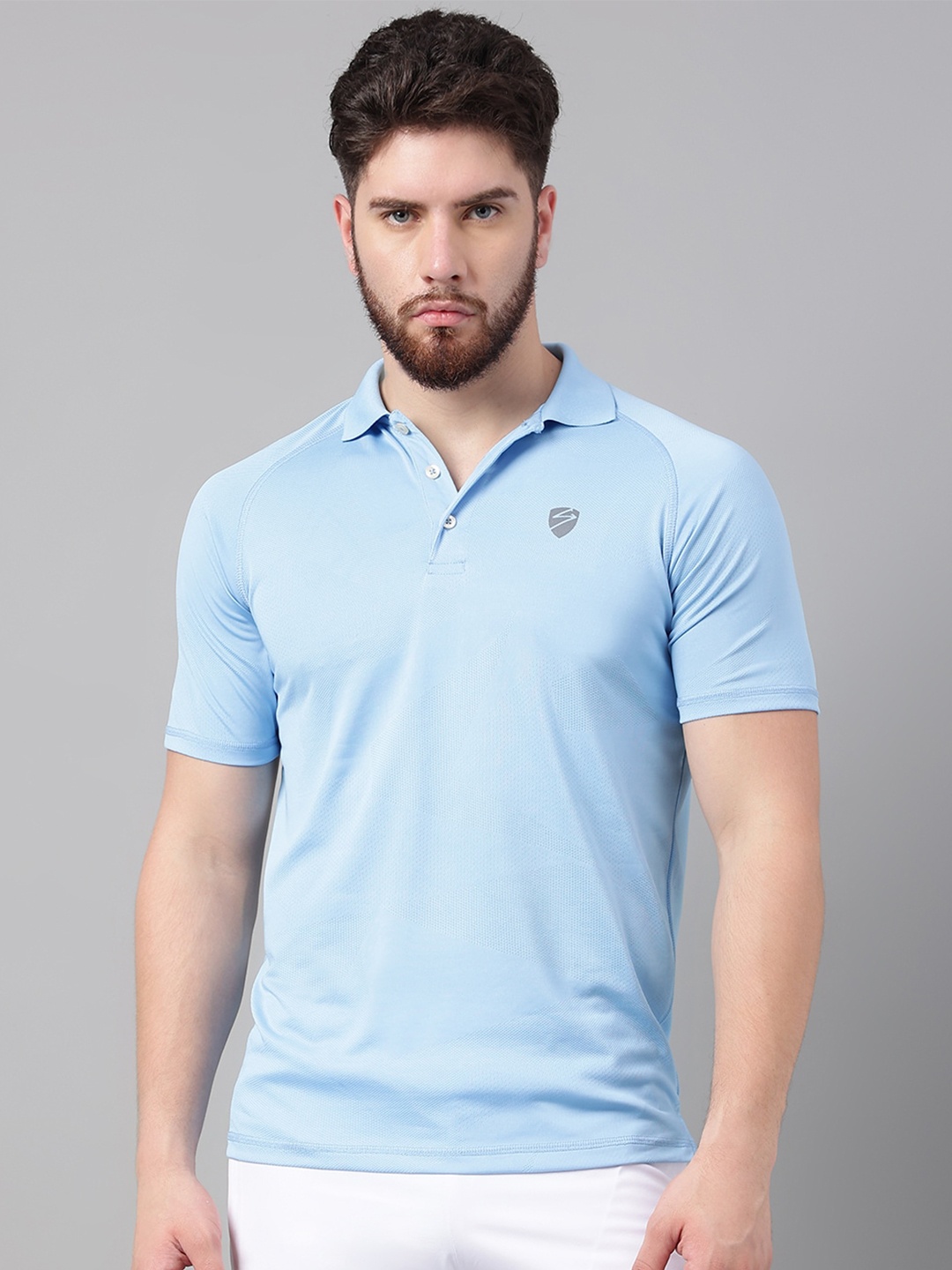 

UNPAR Polo Collar Sports T-shirt, Blue