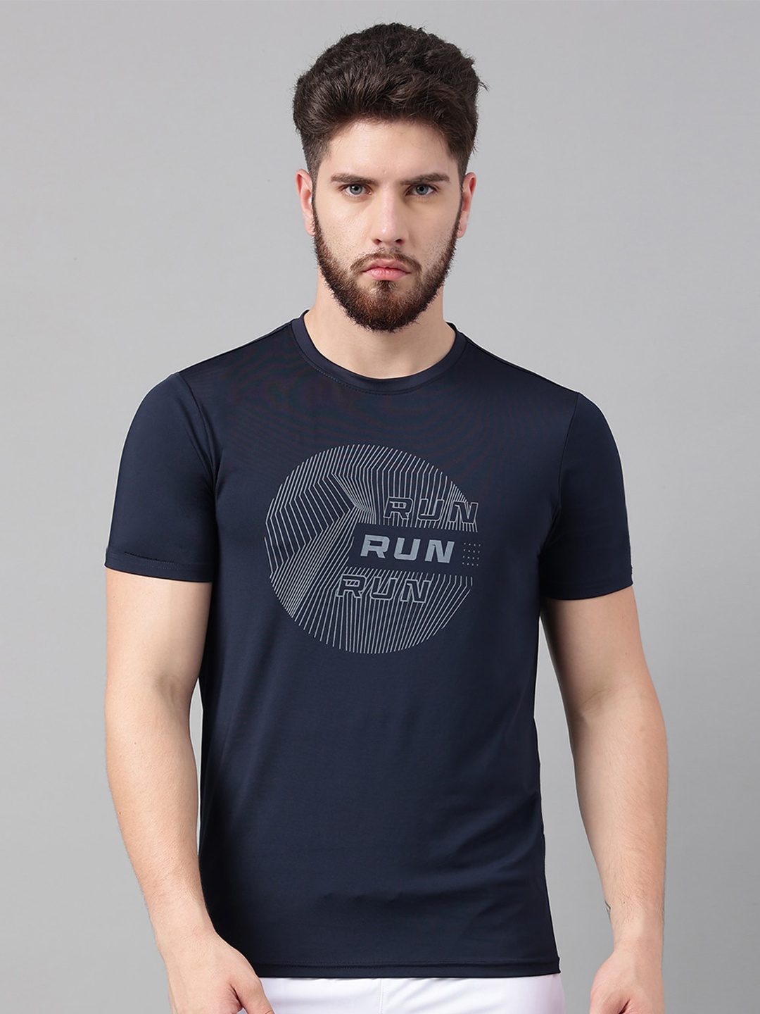

UNPAR Typography Printed T-Shirt, Blue