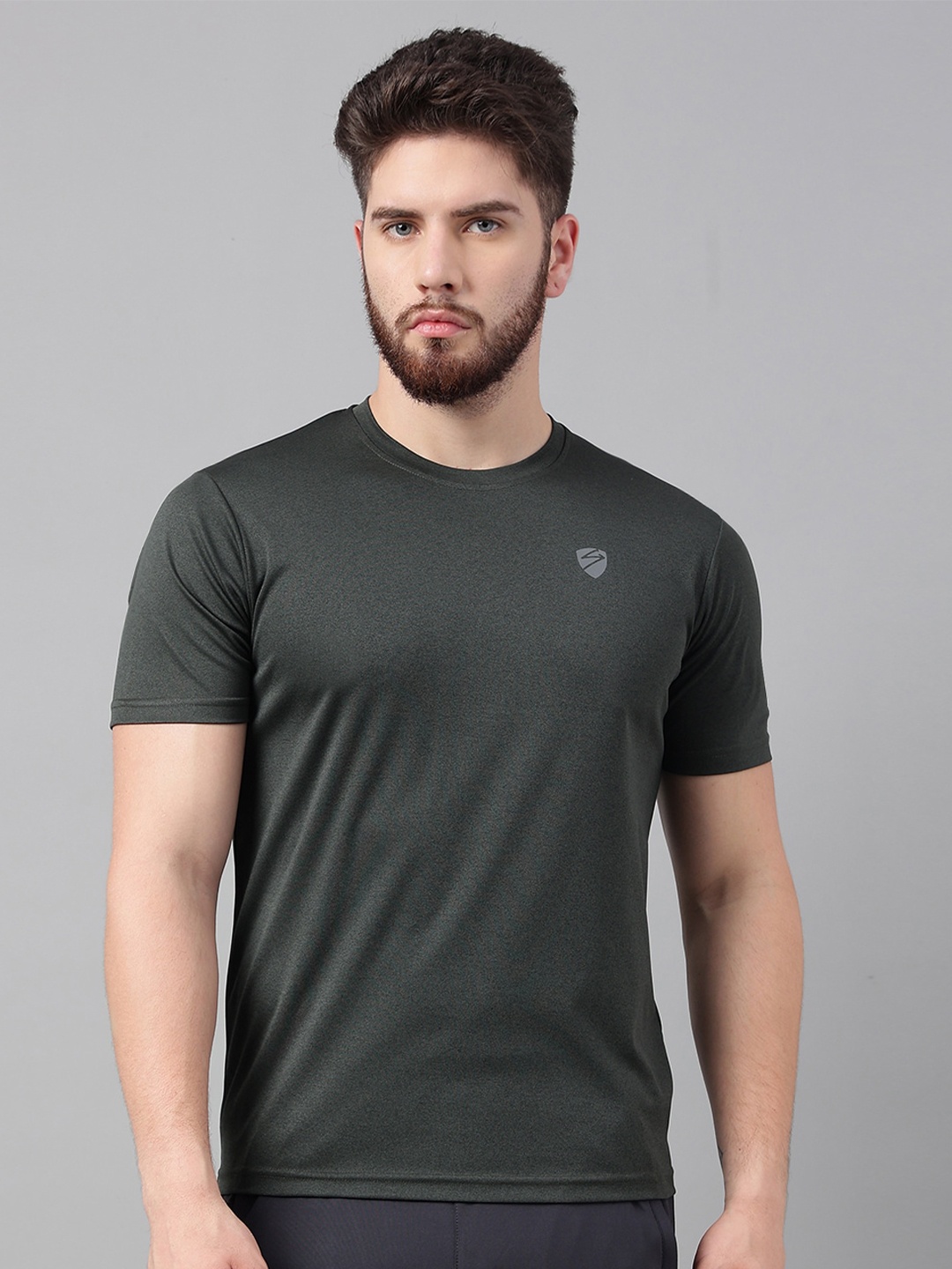 

UNPAR Round Neck Sports T-shirt, Green