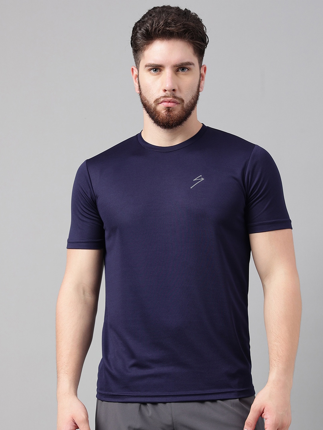 

UNPAR Moisture Wiciking Sports T-shirt, Navy blue