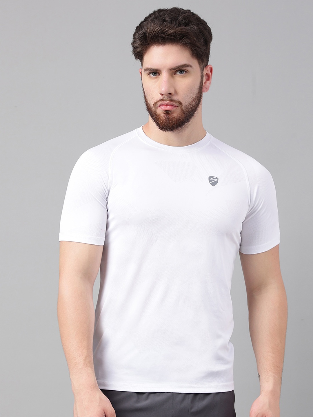 

UNPAR Round Neck Sports T-shirt, White
